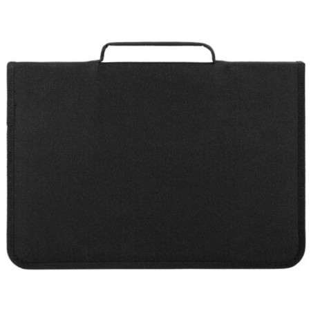 Brauberg A4 Lightning folder with a pen, with an organizer, 1 department, Black Football, 270992-2