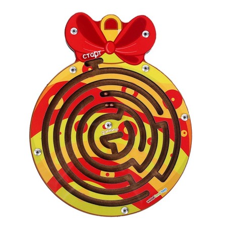 Labyrinth "With balls. Christmas ball "