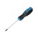 Slate Cross tundra, CRV, chromium, magnet, two -component handle, PH0 x 75 mm