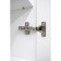 Bathroom hinged cabinet 02-55, 55 x 70 x 28.9 cm