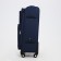 Small 24 suitcase "on lightning, code castle, with extension, blue color