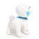Robot Dog "My Friend" IQ Bot, on the control panel, interactive: reacts to pops, batteries, in Russian