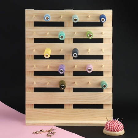 Organizer-book for threads, wall/table, with mounts, 40 × 30 × 5 cm-1