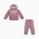 Costume: sweatshirt and pants crumb I Flower, height 62-68 cm, lilac
