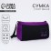 Children's Sports Bag "Kitik", 40x21x24cm, black color, purple
