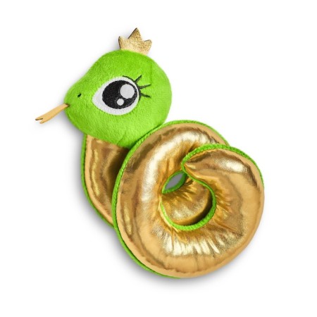 Soft toy Snake Golden Princess, 17 cm 942-1