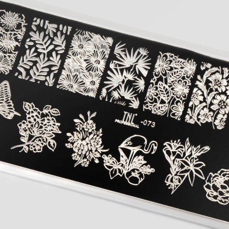 TNL Premium Flower`s Mooded Stamping Plave-1