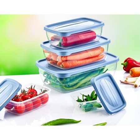 A set of food containers Hobbylife Trend, 5 pcs, color mix-4