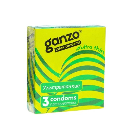 Ganzo condoms Ultra Thin, thin ultra, 3 pcs.-6