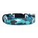 Collar with Militari's backlight 3 glow modes size m, Osh 32-50 x 2.5 cm, blue