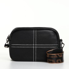 Women's bag with lightning, black color