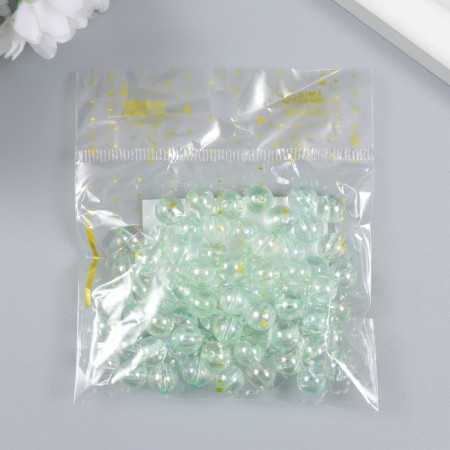Beads for creativity Plastic "Soap bubble" set of 20 grams 0.8x0.8x0.8 cm-2