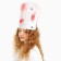 Carnival hat "Cook" with blood and spiders