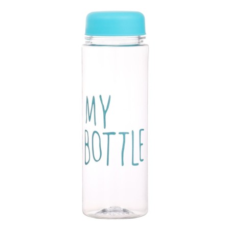 Water bottle, 500 ml, My Bottle, 19.5 x 6 cm, Case included, turquoise-1