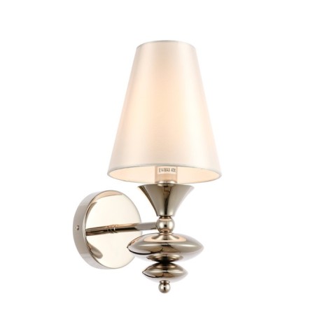 Wall lamp EVOLUCE. SL1137.101.01. Rionfo. 1x40 W, E14, 15x32.6 cm, Nickel color