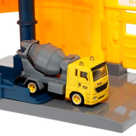 Parking "Building Elevation", with a lifting, the machine drops off the button, the bell calls, mix-12