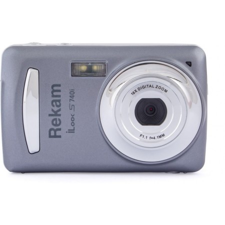 Rekam ILOOK S740i Dark gray 16MPIX 2.4 camera 720p SDHC/MMC CMOS/AAA