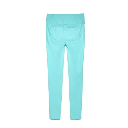 Pregnant Jeggins Conte Elegant Cosmo Belly, size L, Aqua Blue color-2
