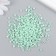 Glass beads 6/0 "light green" makarun, gloss 450 gr