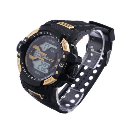 Watch of Electronic watches: date, stopwatch, d = 5.5 cm, strap length 22 cm-1
