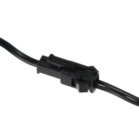 Cartage neon thread for lighting salon, 12 V, 5 m, blue power adapter-3
