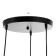 Lamp Bayerlux 2744/3 E27 40W Black 46x46x23-97 cm