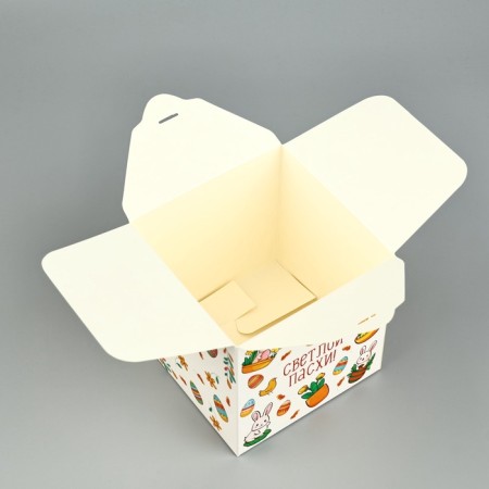 Folding box "Easter", 12 x 12 x 12 cm-4