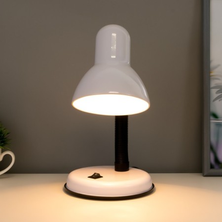 Table lamp E27, with off. (220V) white 34x14x14 risalux-1
