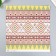 Scrapbooking paper bilateral "ethnic" density 180 g 30.5x32 cm