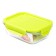 Oursson glass container, 630 ml, green