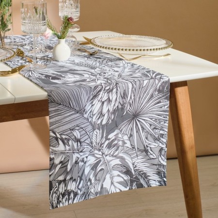 Palm Leaves 40x149 cm track, 100% cotton, sarzha 190 g/m2-3