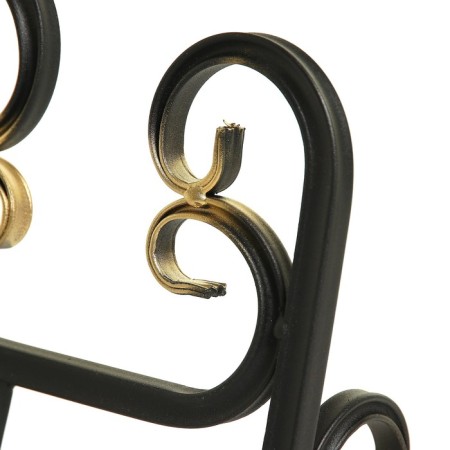 Drovnya "Vintage" forged, black color, 60x50x40 cm-2