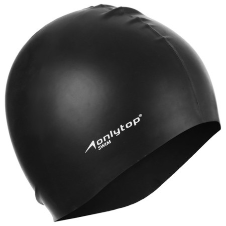 Hat of swimming adult Onlytop Swim, silicone, girth 54-60 cm-2