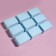 Napkins for manicure, blessed, dense, 560 pcs, 6 × 4 cm, blue color