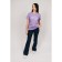 Female T -shirt, size 46, lilac color
