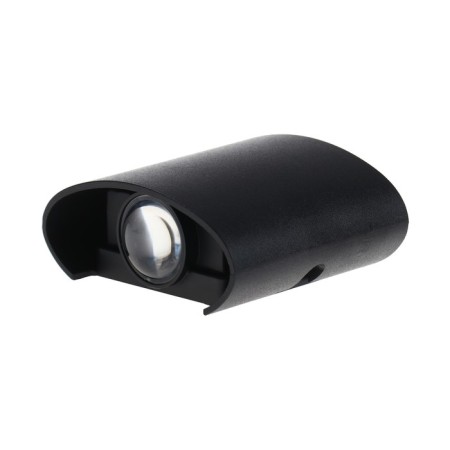Front Farrier "Semesfer", FSD-074, 2 W, 4000K, 1 Ray, IP65, 220 V, plastic, black 1008420-6