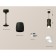 AMBRELLA LIGHT, TECHNO, XP1142031, GU5.3, Black Black Sand Color.