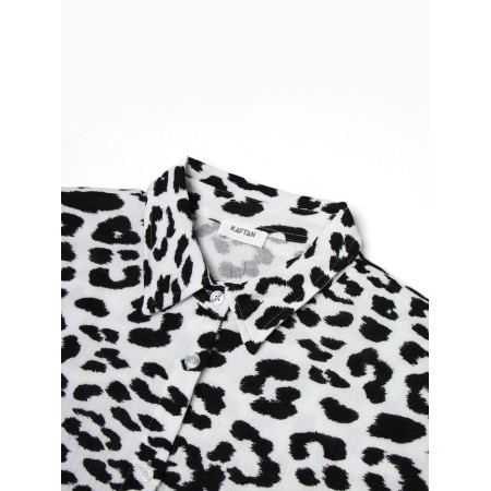 Female set (shirt, shorts) KAFTAN "Muslin: Leopard" p. 52-54-1