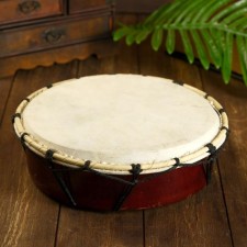Souvenir musical instrument tambourine 