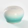 Porcelain sugar tower with a spoonful of the Milky Way, 330 ml, turquoise color