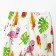 Pants children, white/flamingos, height 68 cm