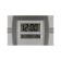 Electronic wall clock, desktop, with an alarm clock, 2 aaa, 29 x 18.5 x 2 cm