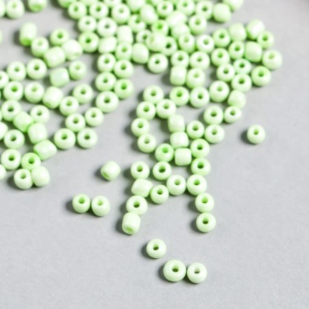 Beads "Zlatka" 08/0, 3 mm, 10 g 0971 Salad