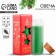 New Year's candle in the spruce cones flask