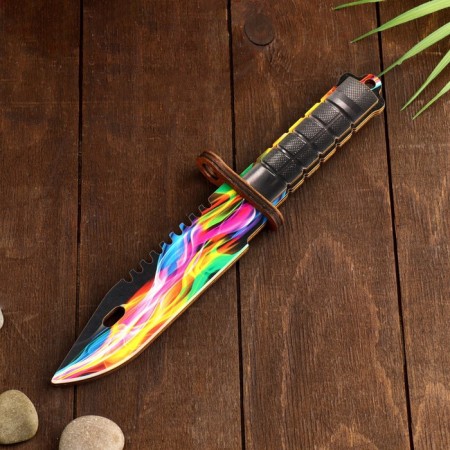 Wooden souvenir "bayonet-knife" mix-2