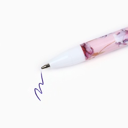 Ballic handle, blue paste, 0.5 mm, plastic "Inspecting"-1