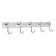 Cappio CVP004 hanger, metal, five -rose, matte chromium