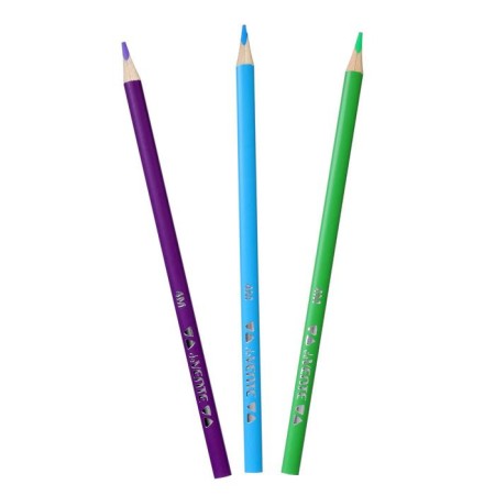 Pencils of 18 colors, Devente Trio Mega Soft, three -sided case, super soft, 4m, 3 mm-1