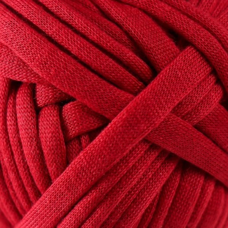 Knitted yarn 100% cotton "Lentino mini" 100 g 40 m color 20 cherry-2