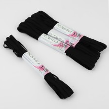 Rubber bands, 6 mm, 5.5 ± 0.5 m, 4 pcs, black color